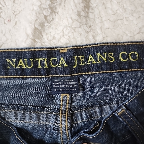 Nautica Jeans Company Distressed Denim Mens Sz 33x34 Blue. - Picture 8 of 13